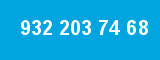 932 203 74 68 932 203 74 68
